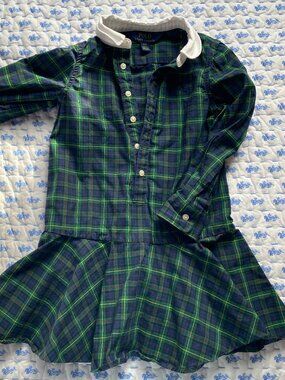 Ralph Lauren Green and Blue Plaid